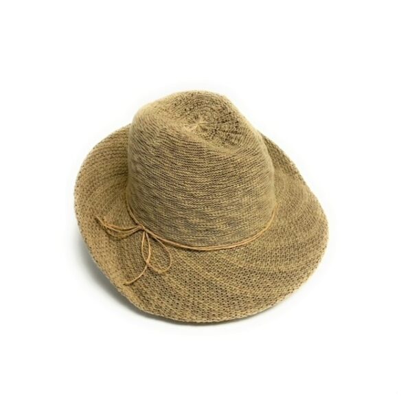 17s 0680x fedora turn brim with straw tie