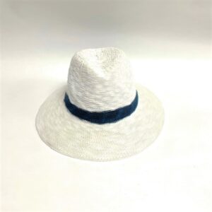 18s 1615p cotten blend fedora brim hat with stripe