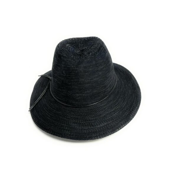 19s 0647 fedora brim hat with tie