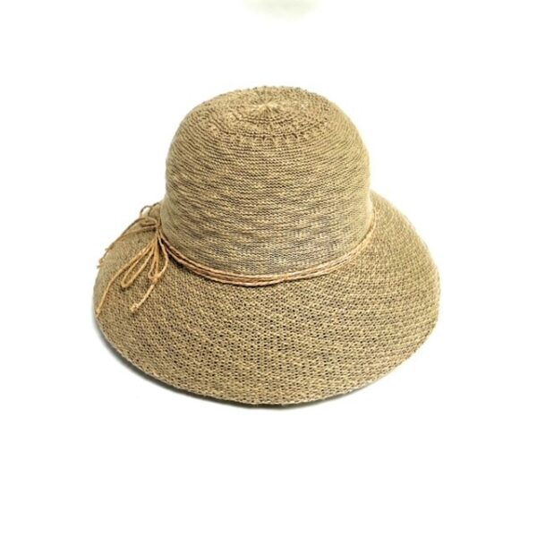 21s 0625 medium brim hat with straw tie