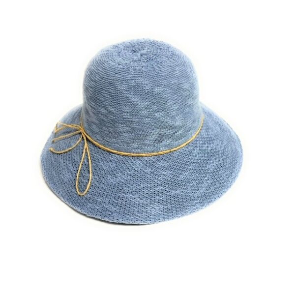 21s 0625 medium brim hat with straw tie