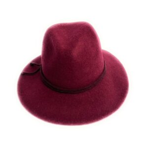 fedora brim with tie