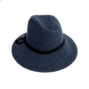 fedora brim with tie