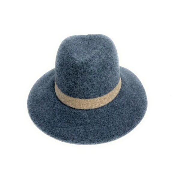 21s 0905 boiled wool fedora brim with tie (copy)