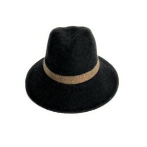 21s 0905 boiled wool fedora brim with tie (copy)