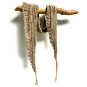 22s 0923 multi yarn tri crochet scarf