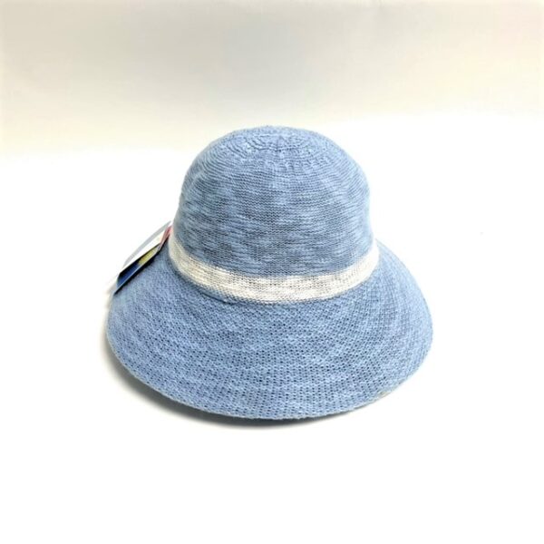 22s 0718 medium brim hat with stripe