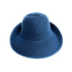 48 244 cotton blend turn brim hat denim