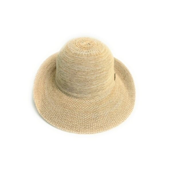 48 244x space dyed cotton blend turn brim hat