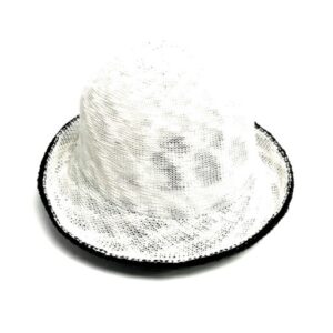 16s 0366 cotton blend two tone turn up brim