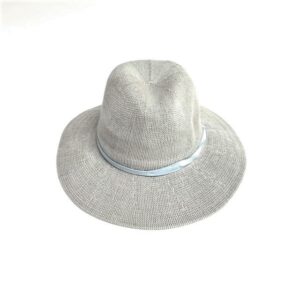 20s 0277 cotton knit fedora hat