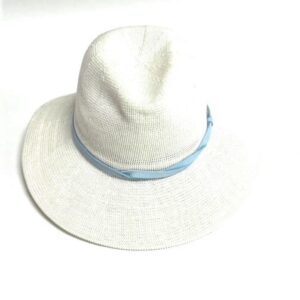 20s 0277 cotton knit fedora hat