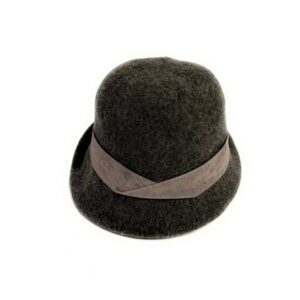 20s 0190 boiled wool brim hat with cutout back (copy)
