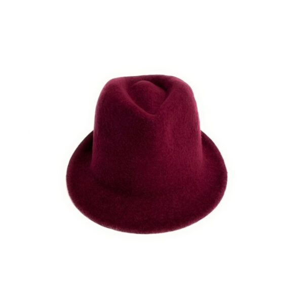 21s 0909 wool felt fedora small brim