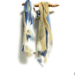 22sp0459 cotton gauze scarf abstract multi (copy)