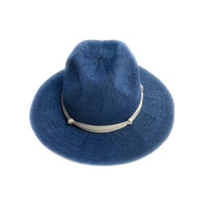 23s 0223 woven fedora brim hat with tie