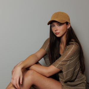 48 ball cap woven ball cap with adjustable back