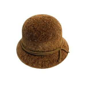 24s 1114 chenille bucket hat with rope accent