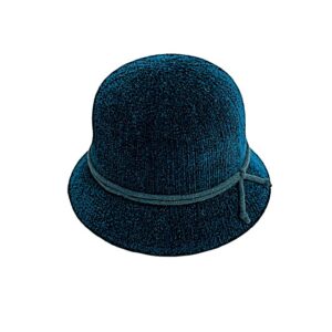 24s 1114 chenille bucket hat with rope accent