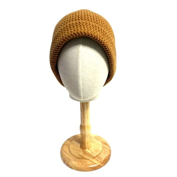 24s 0914 wool blend woven cloche cap