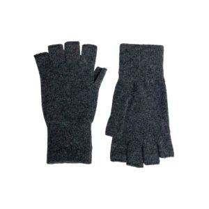 24s 0925 cashmere blend half finger gloves